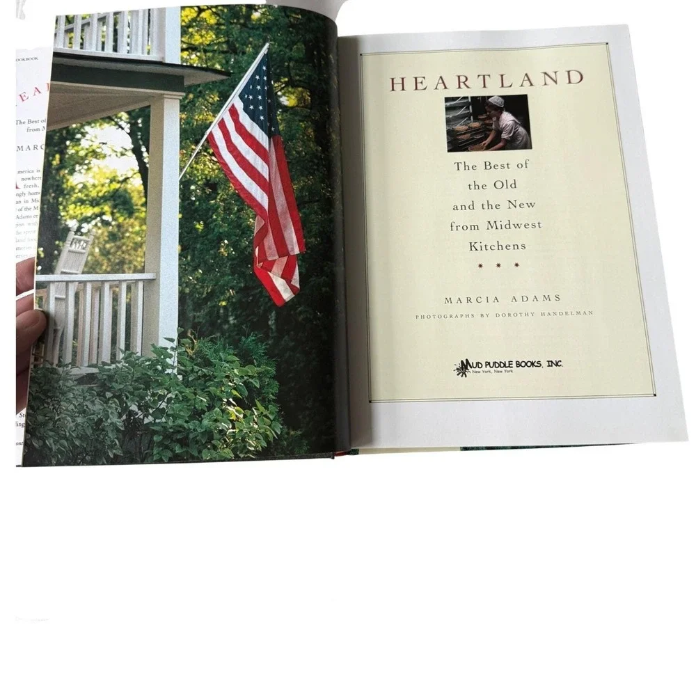 Heartland Midwest Kitchens Cookbook Marcia Adams Farmhouse Americana Recipes‎